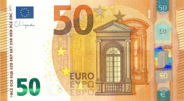 (008) ** PNew (PN29VC) European Union - 50 Euro 2017 (Lagarde)